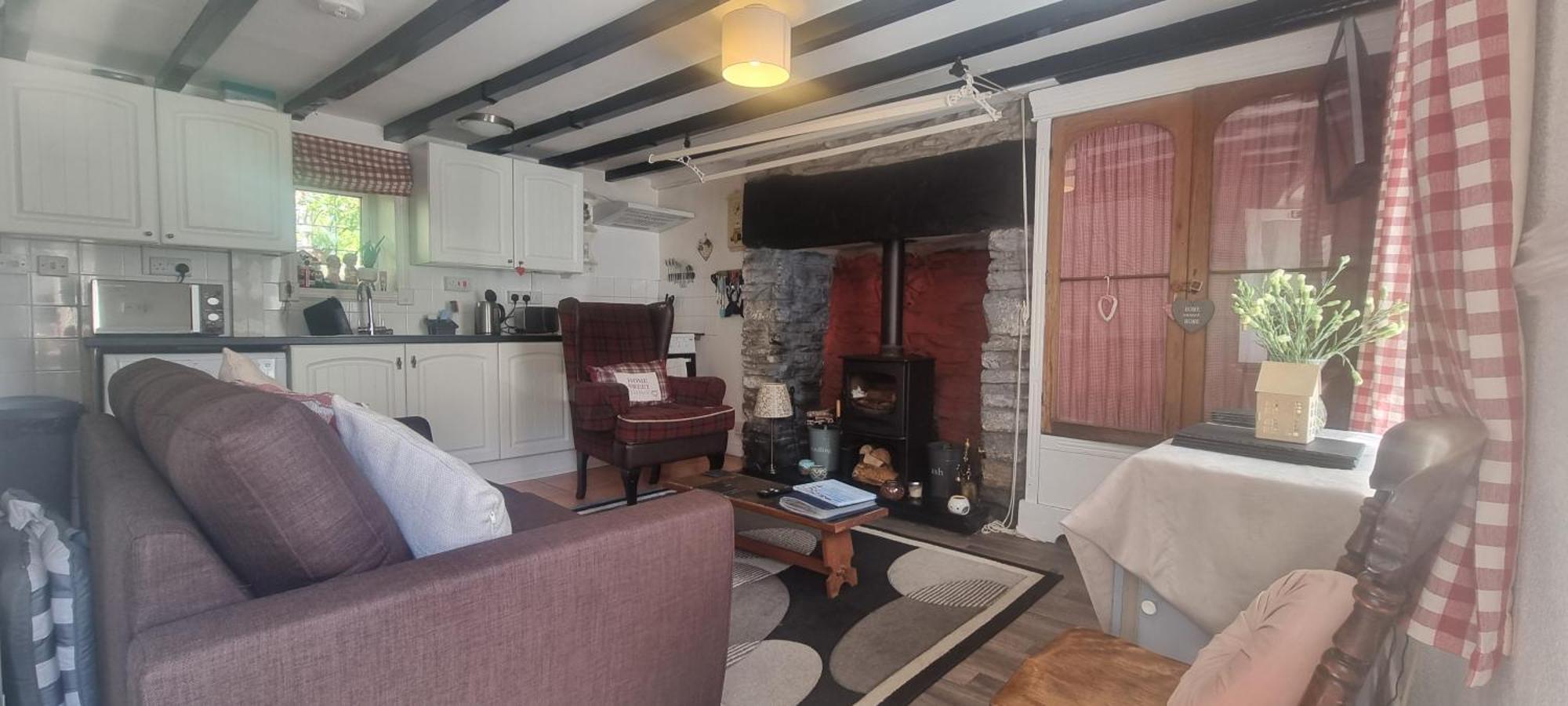 Ty Kate Cosy Cottage Tanygrisiau Exteriör bild